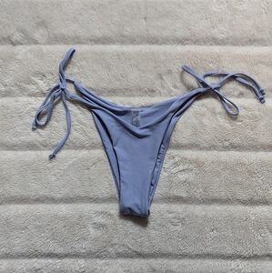 Tie-String Cheeky Bikini Bottom